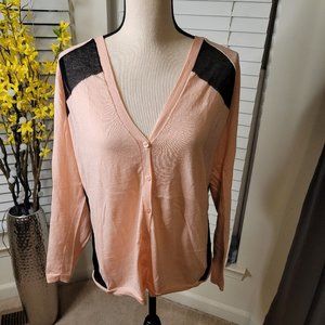 Pink and Black Sweater